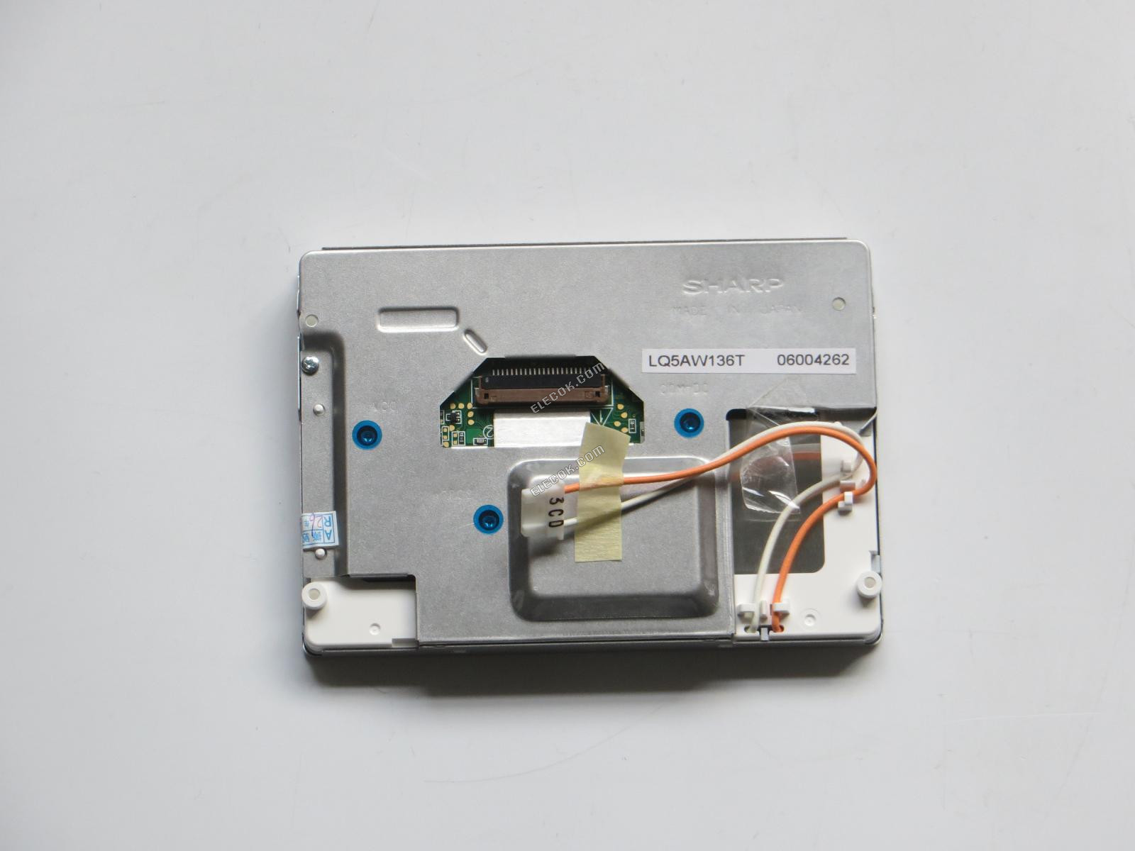 LQ5AW136T SHARP 5.0" A-Si TFT-LCD Panel, helyettesítő új 