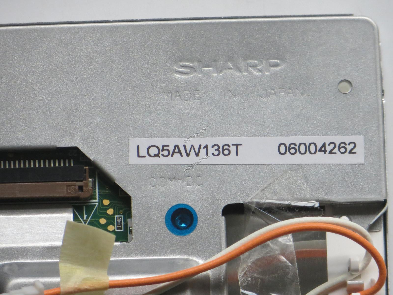 LQ5AW136T SHARP 5.0" A-Si TFT-LCD Panel, helyettesítő új 