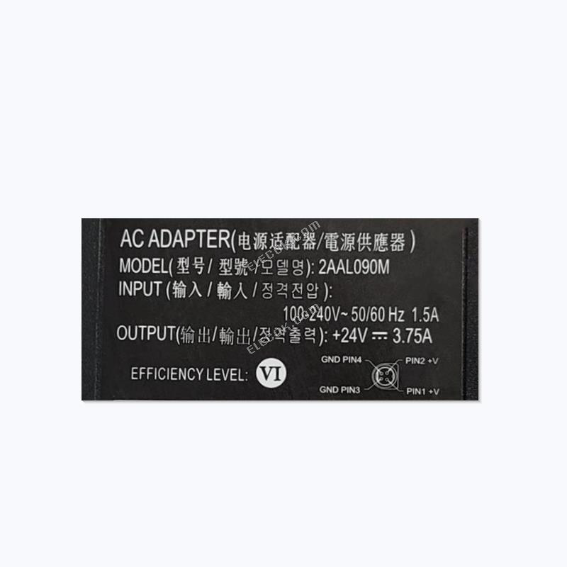 CWT 2AAL090M 24V 3,75A 90W 4PIN AC Adaptér Pro Napájecí Zdroj Charger 