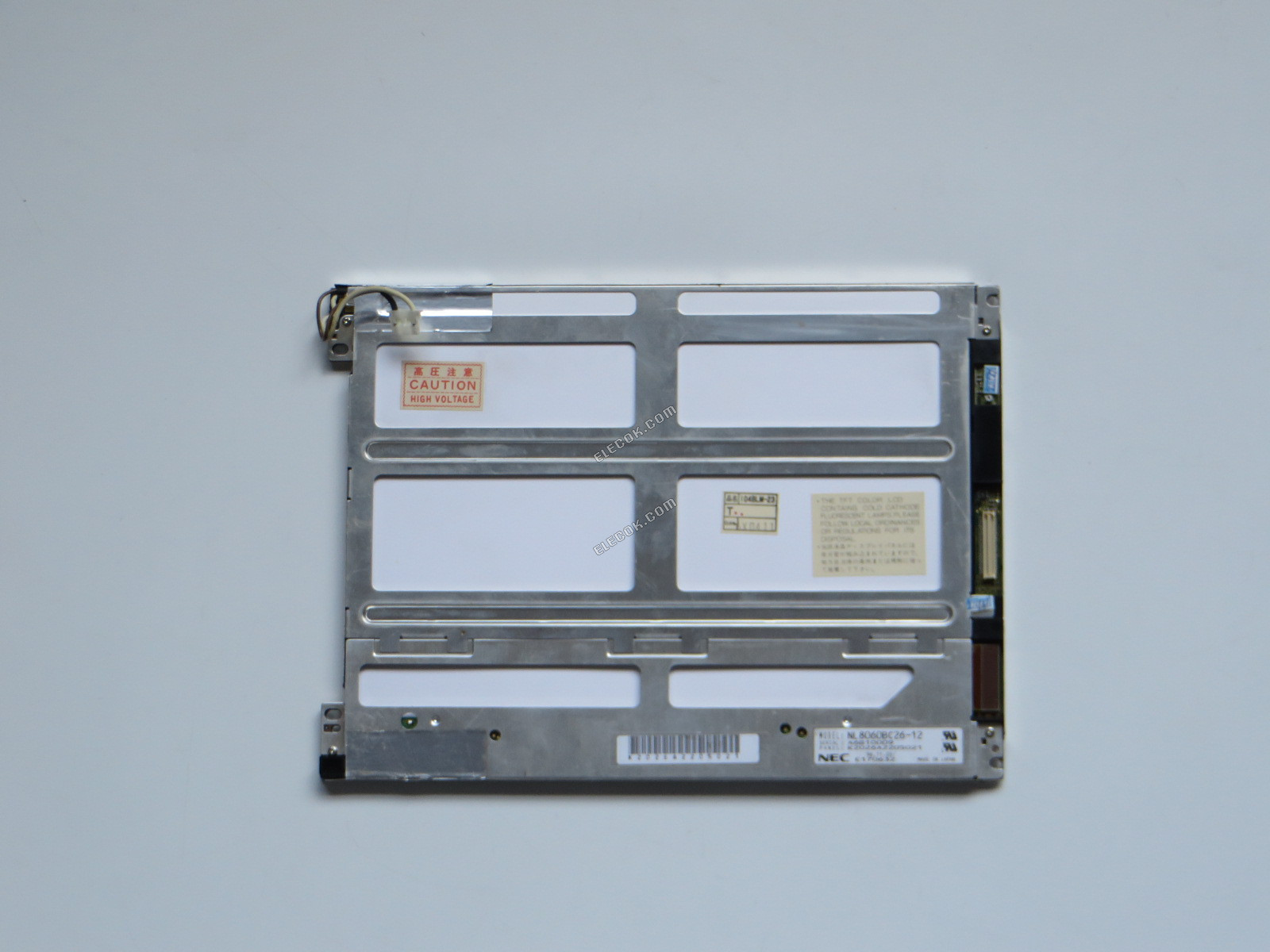 NL8060BC26-12 NEC 10,4" A-Si TFT-LCD Panel 