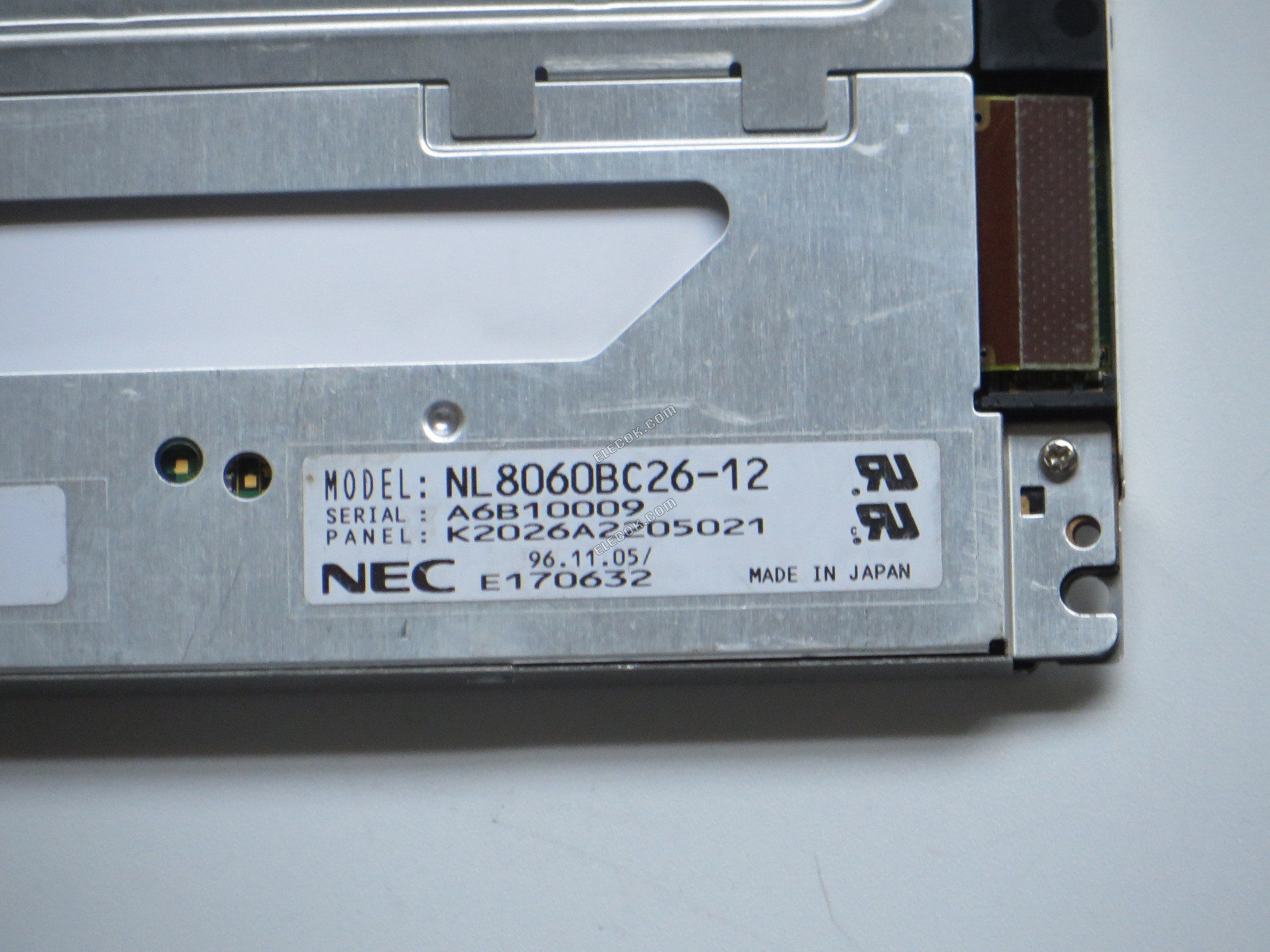 NL8060BC26-12 NEC 10,4" A-Si TFT-LCD Panel 