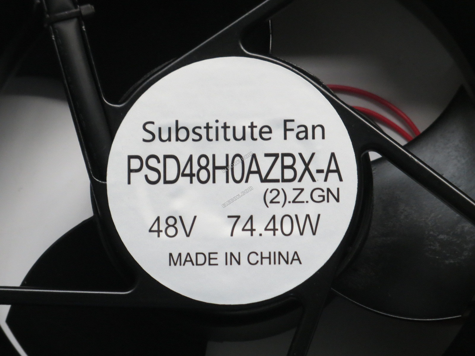 PSD48H0AZBX-A 2 .Z.GN SUNON 48V 74,4W 2 vezeték Ventilátor, helyettesítő 