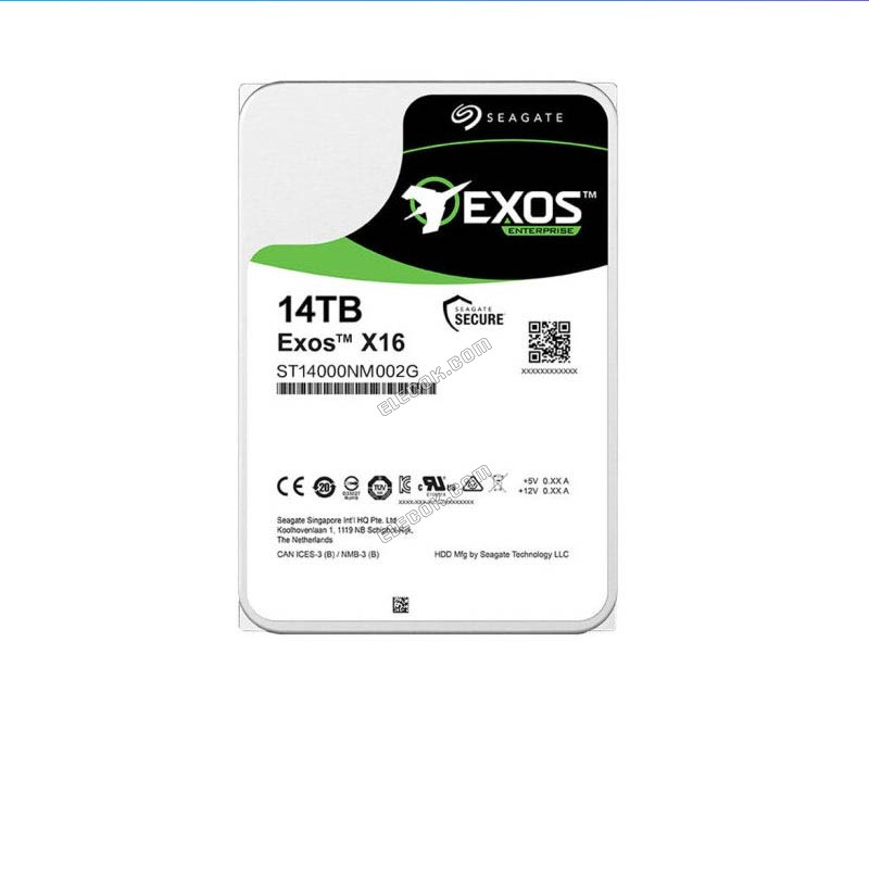 Seagate/Seagate ST14000NM001G 14T Helium Galaxy Enterprise NAS Mechanical Hard Drive 14tb
