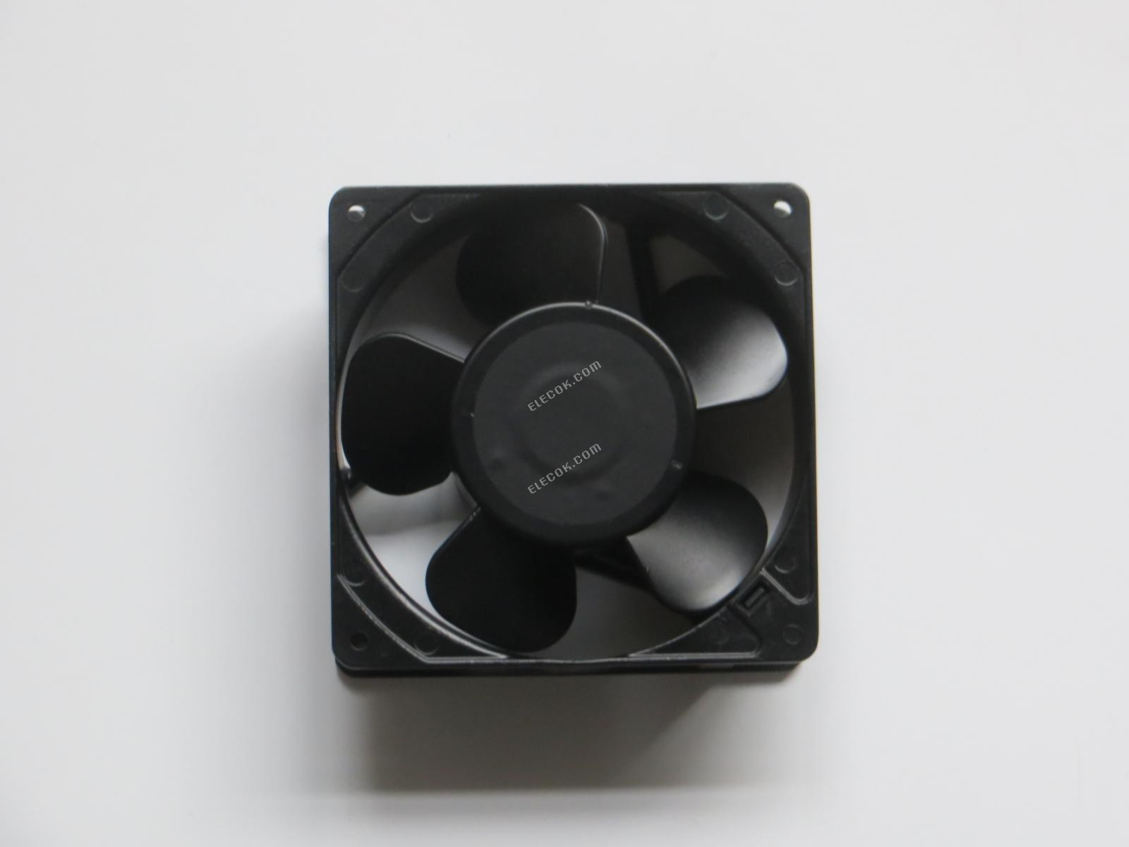 NMB 12cm 12038 4715MS-23T-B50 230V 50/60Hz 15/14W 2 Piny AC chladicí ventilátor, repasovaný 