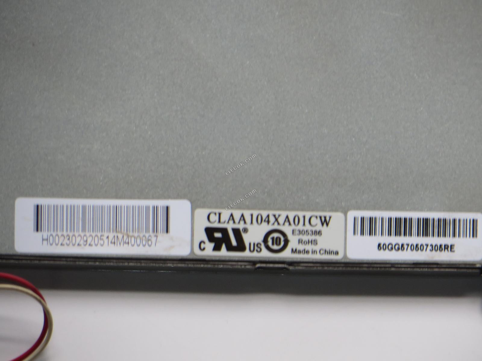 CLAA104XA01CW CPT 10,4" a-Si TFT-LCD Panel 