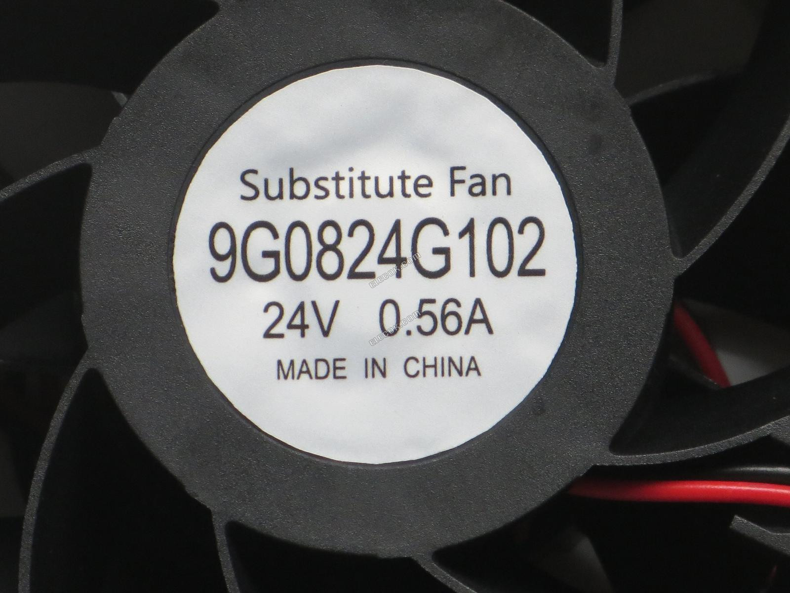 Sanyo 9G0824G102 24V 0,56A 2 vezeték Hűtőventilátor, helyettesítő 