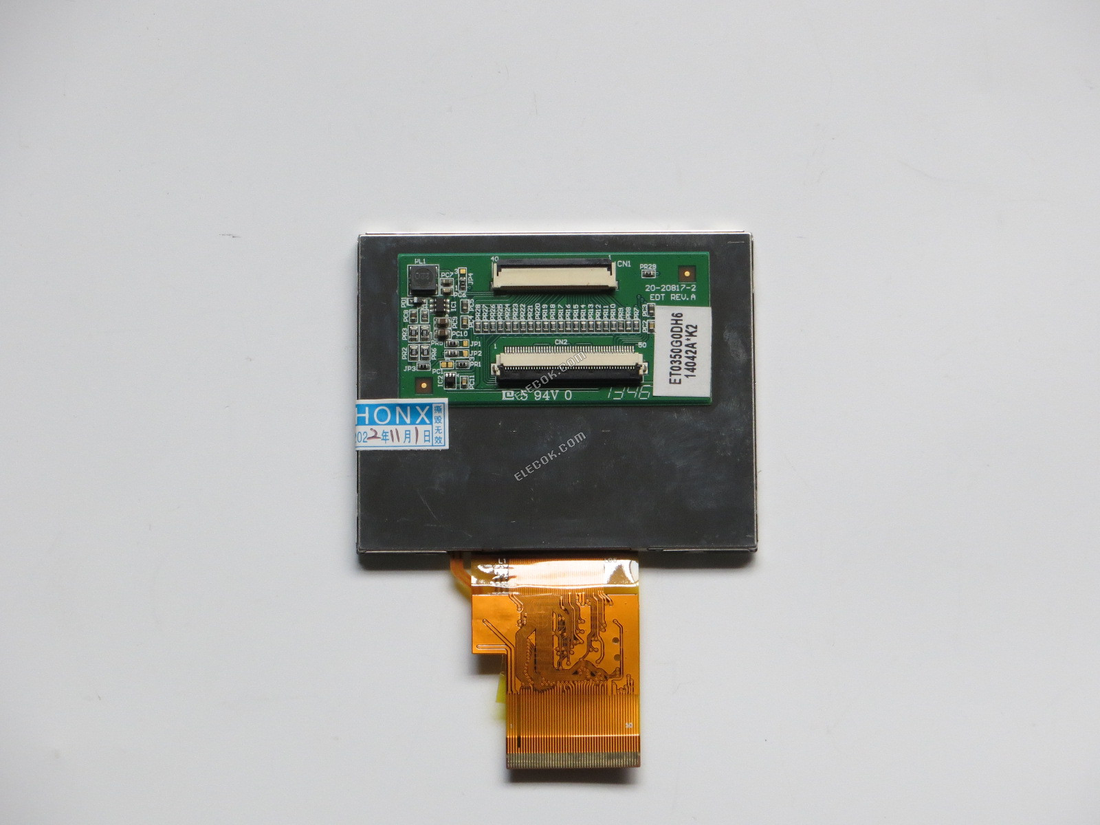 ET0350G0DH6 EDT 3,5" a-Si TFT-LCD, Panel 