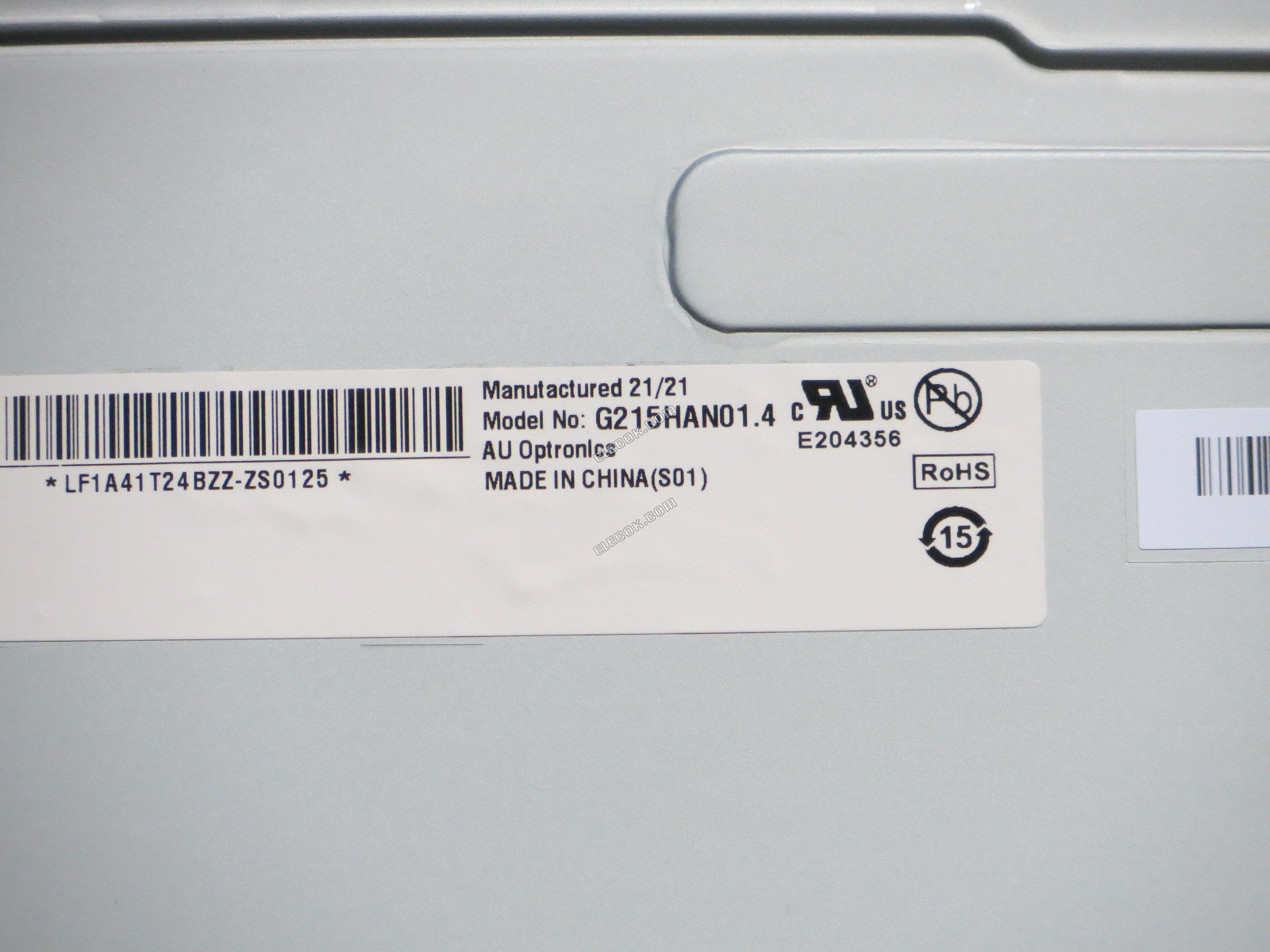 G215HAN01.4 AUO 21,5" 1920×1080 LCD Panel 