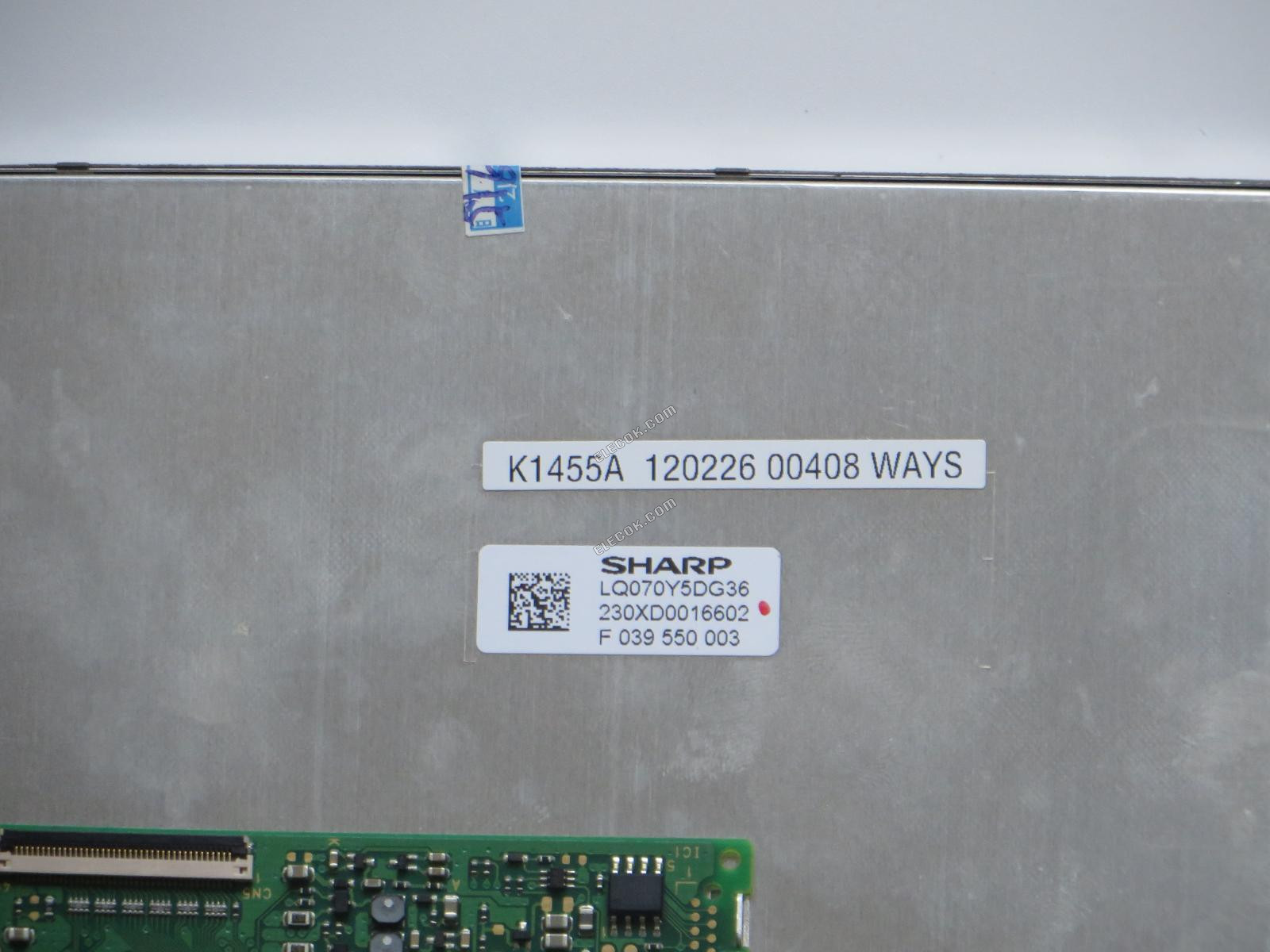 LQ070Y5DG36 SHARP 7.0" a-Si TFT-LCD, Panel 