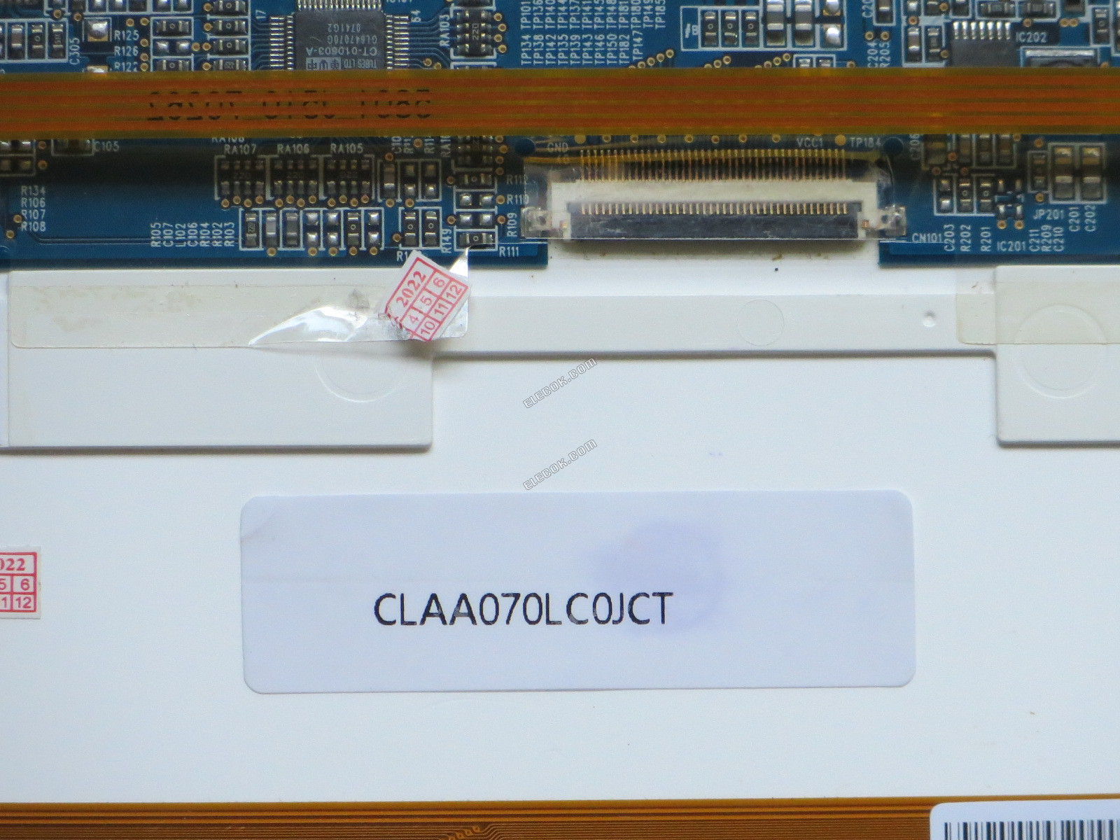 CLAA070LC0JCT CPT 7.0" a-Si TFT-LCD Panel Helyettesítő 
