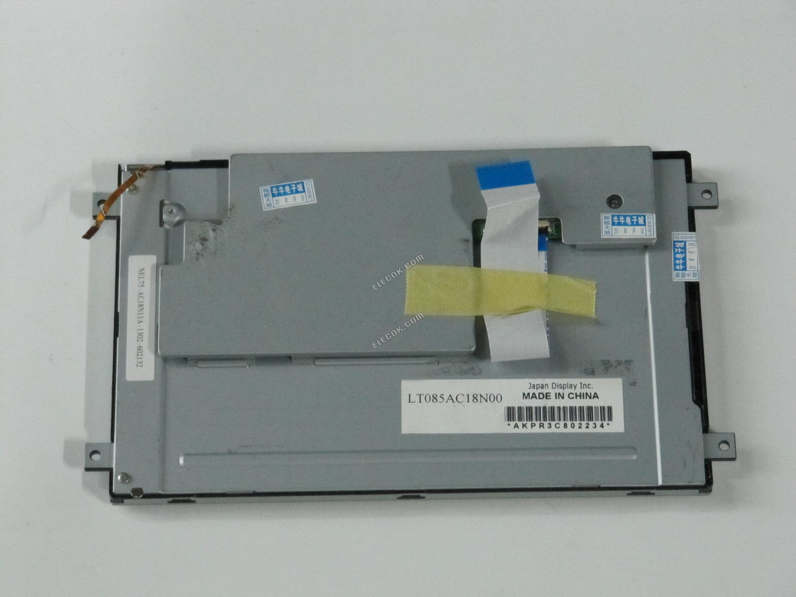 LT085AC18N00 Toshiba Mobile Display 8,5" LTPS TFT-LCD Panel 