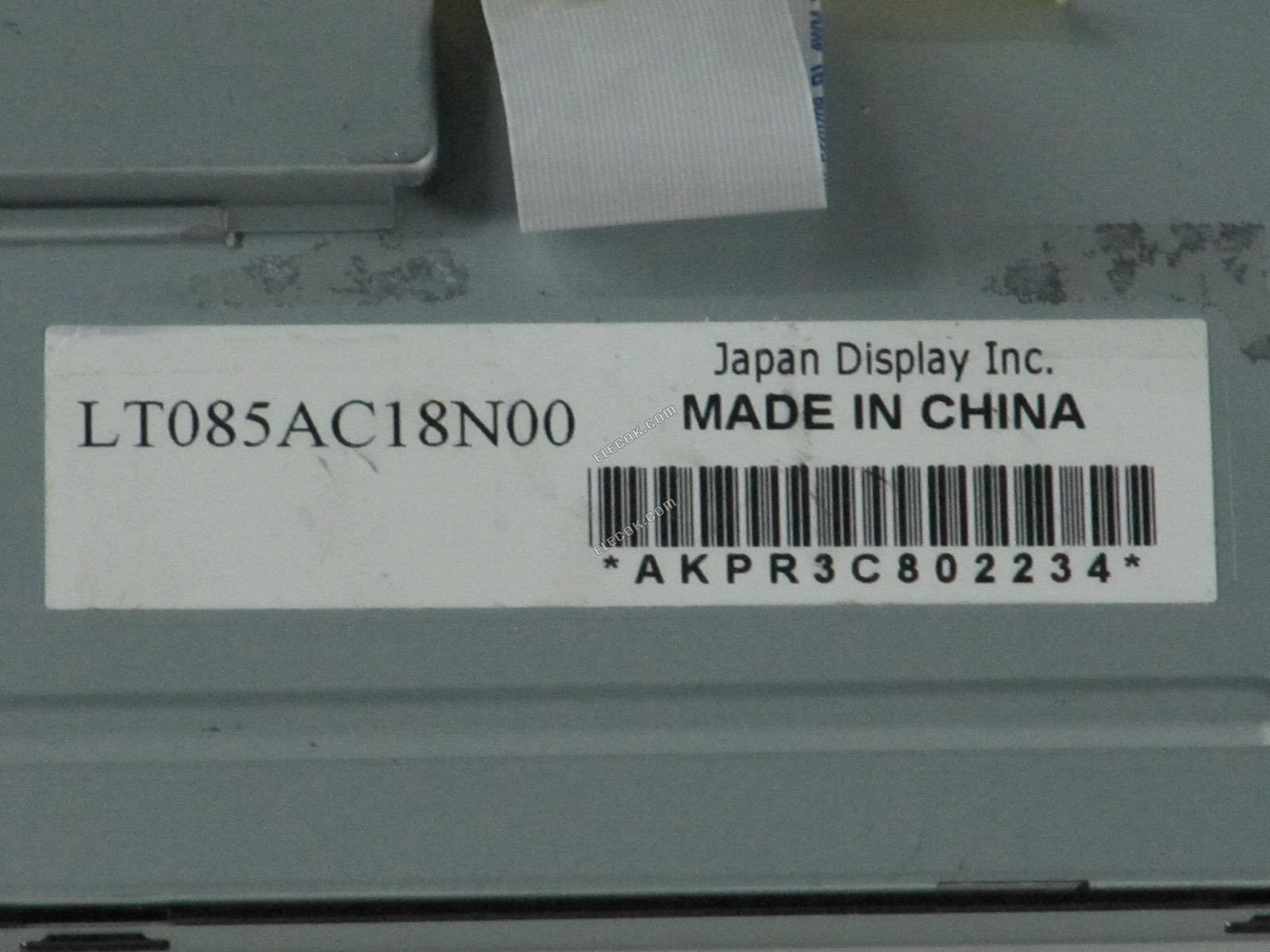 LT085AC18N00 Toshiba Mobile Display 8,5" LTPS TFT-LCD Panel 