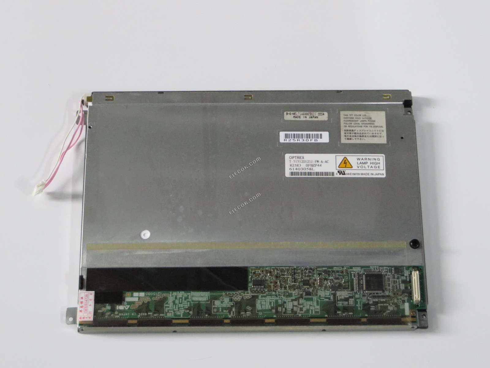 T-51512D121J-FW-A-AC OPTREX 12,1" a-Si TFT-LCD Panel 