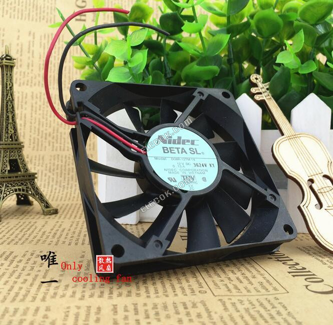 Nidec D08R-12TM14 12V 0,13A Hűtőventilátor 