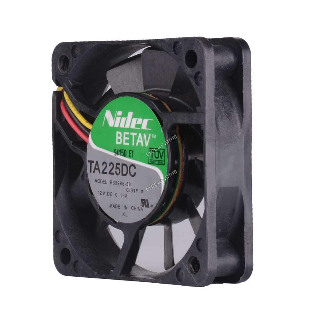 TA225DC R33965-57 6015 12V 0,16A NIDEC Hősugárzó Ventilátor 