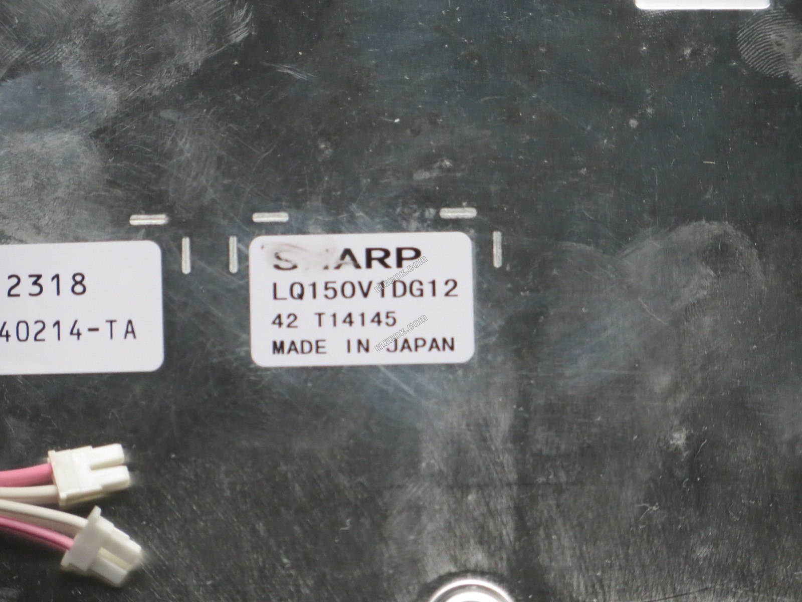 LQ150V1DG12 SHARP 15.0" A-Si TFT-LCD Panel použitý 