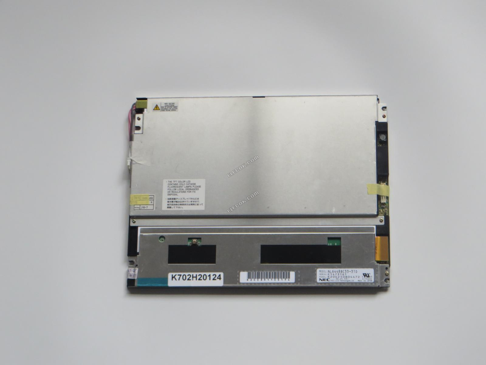 NL6448BC33-31D NEC 10,4" A-Si TFT-LCD Panel használt 