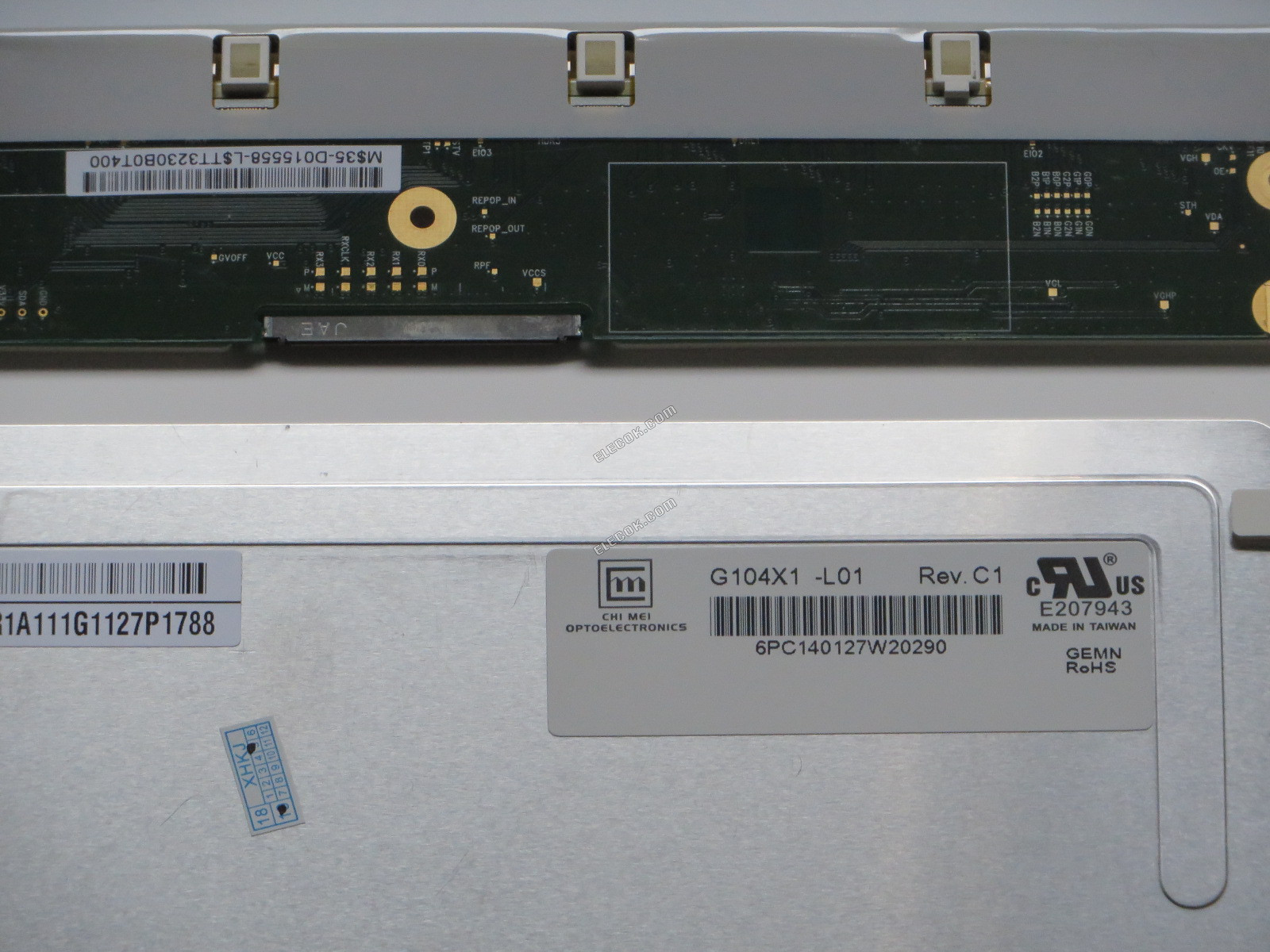 G104X1-L01 CMO 10,4" a-Si TFT-LCD Panel použitý 