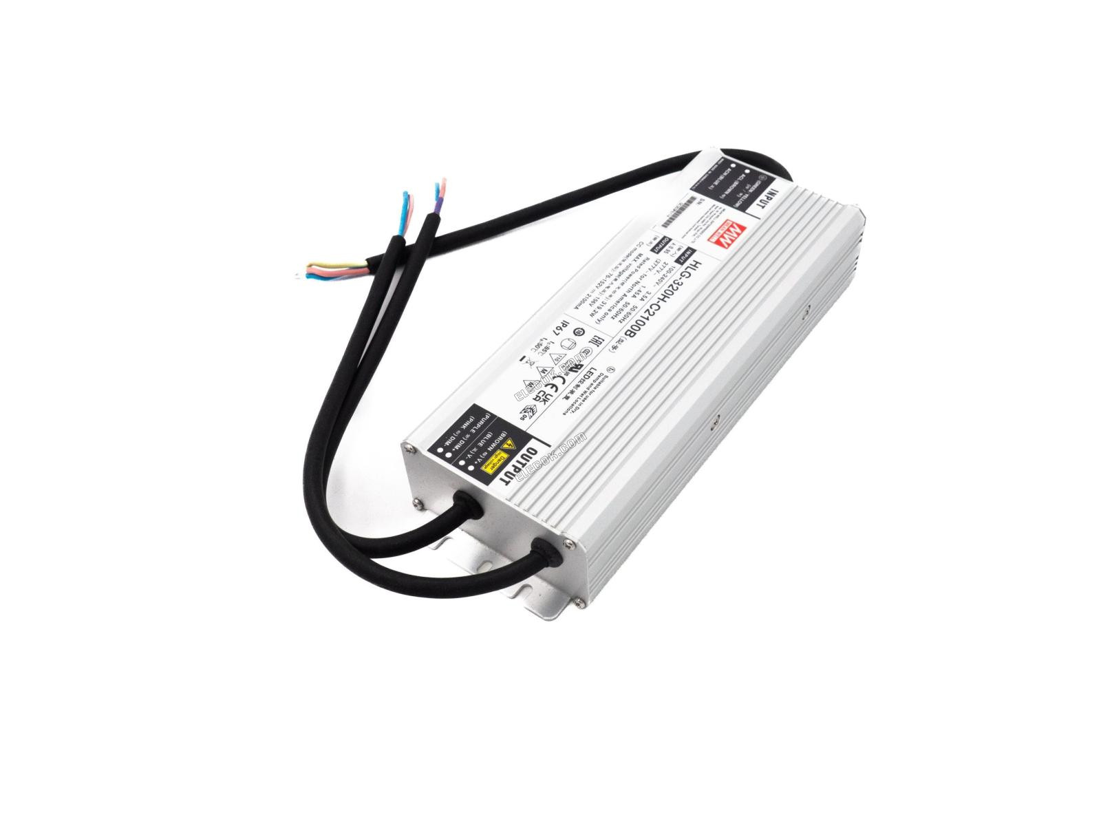 Mean Well HLG-320H-C2100B Tápegység 319,2W 2100mA - Dimmable 