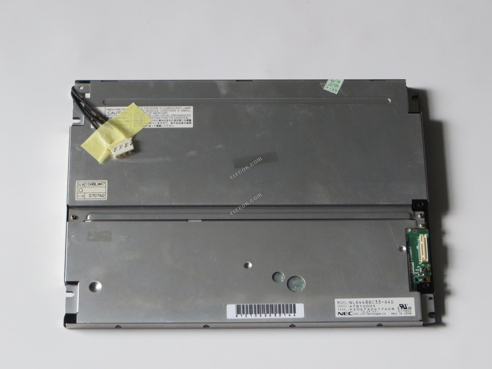 NL6448BC33-64D NEC 10,4" A-Si TFT-LCD Panel použitý 