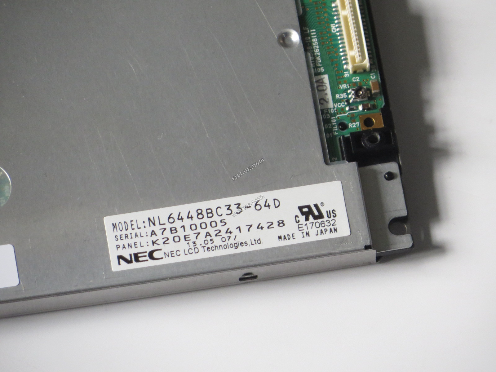 NL6448BC33-64D NEC 10,4" A-Si TFT-LCD Panel použitý 