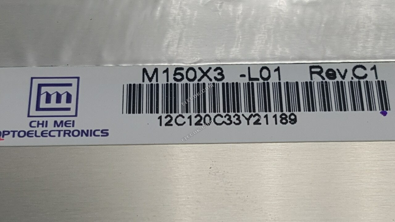 M150X3-L01 CMO 15.0" a-Si TFT-LCD Panel használt 