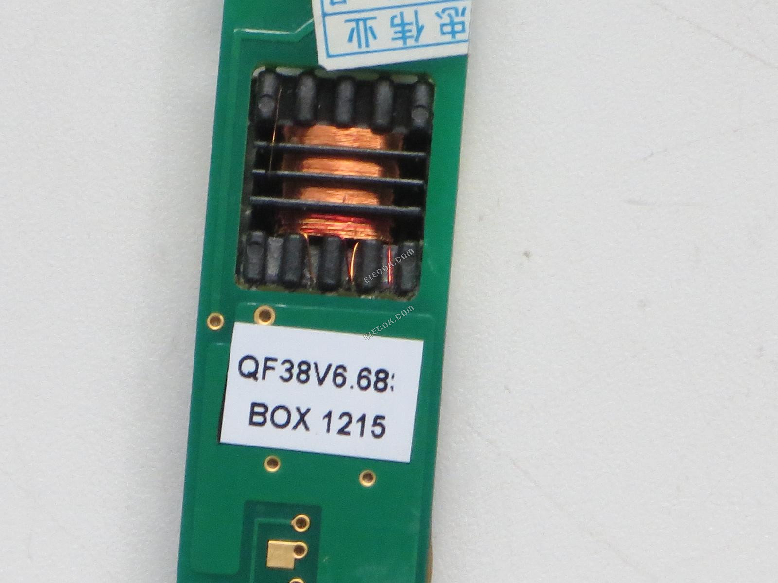 CCFL QF38 QF38V6.68 LCD Napájení Měnič 