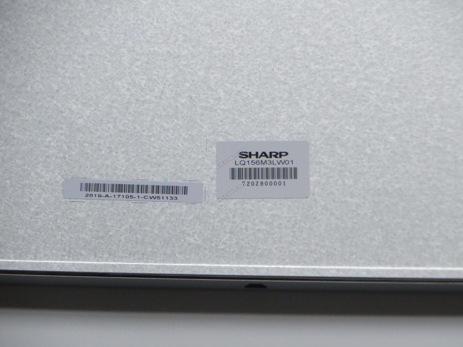 LQ156M3LW01 SHARP 15,6" a-Si TFT-LCD, Panel 