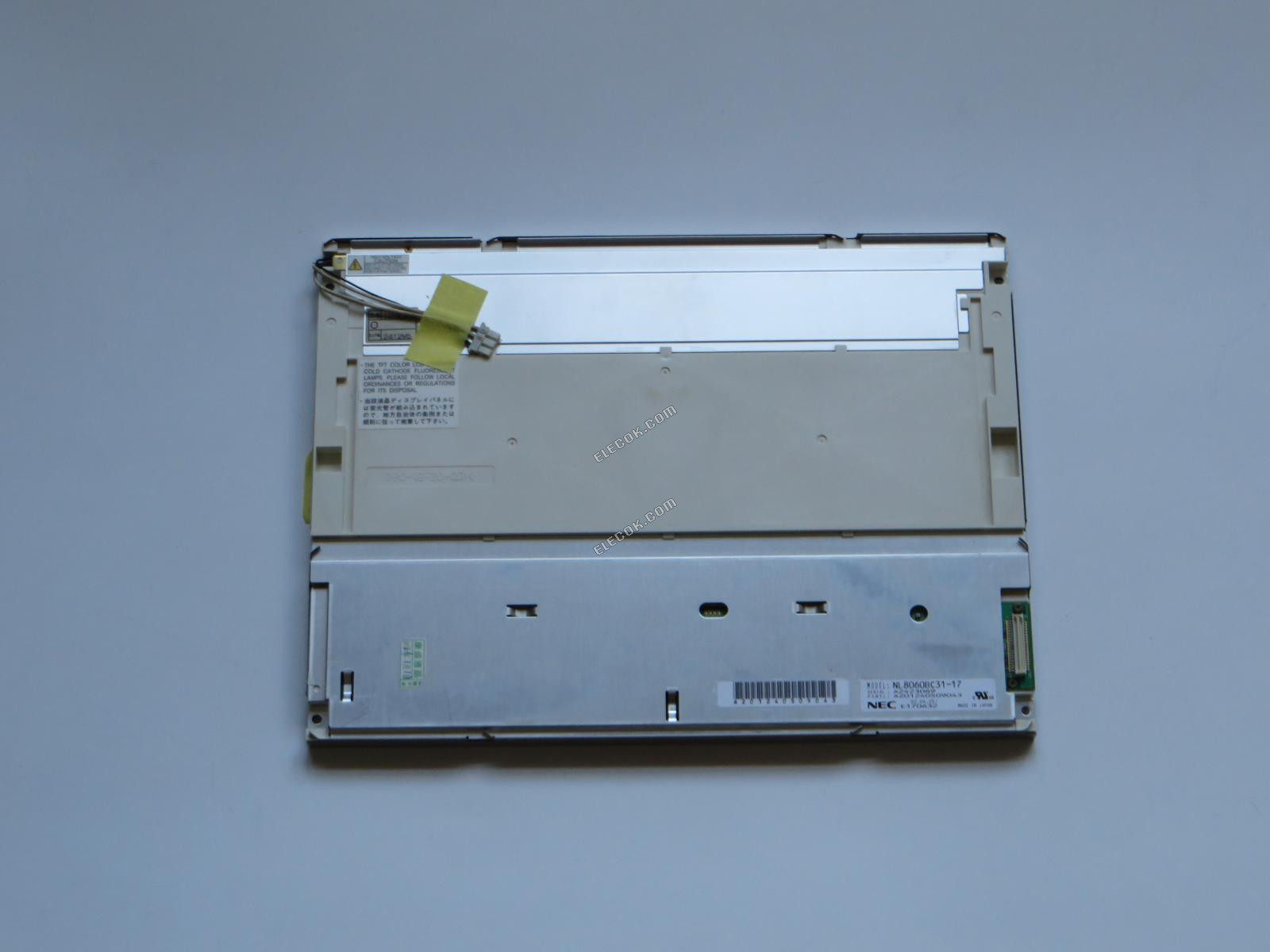 NL8060BC31-17 NEC 12,1" a-Si TFT-LCD Panel použitý 