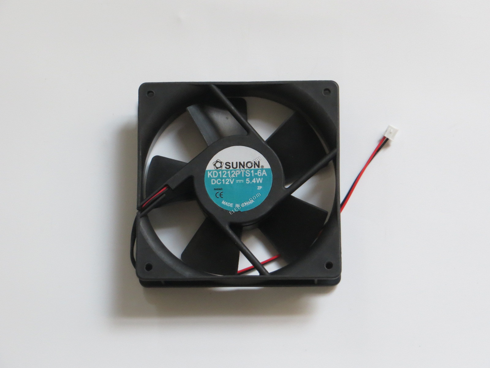 SUNON KD1212PTS1-6A 12V 5,4W 2 vodiče chladicí ventilátor 