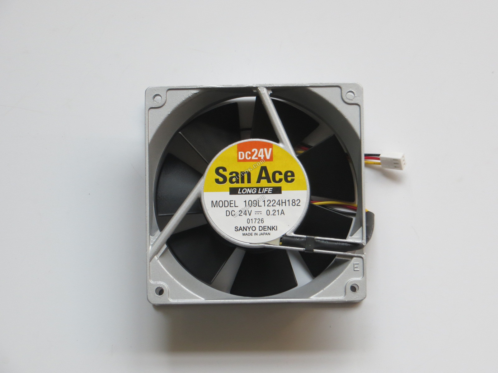 Sanyo 109L1224H182 24V 0,21A 5,04W 3 vodiče Chladicí Ventilátor 