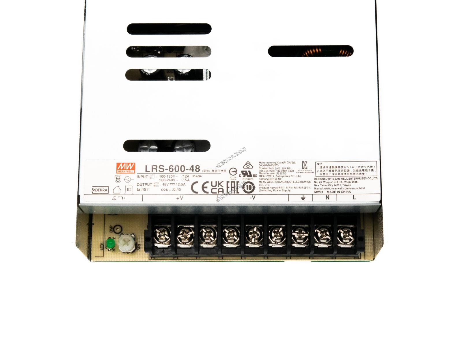 Mean Well LRS-600-48 Napájecí Zdroj 600W 48V 