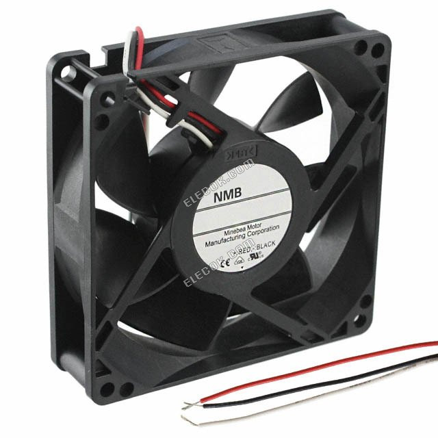 NMB 3610VL-04W-B49-B00 12V 0,3A 3,6W 3 vezeték Hűtőventilátor 