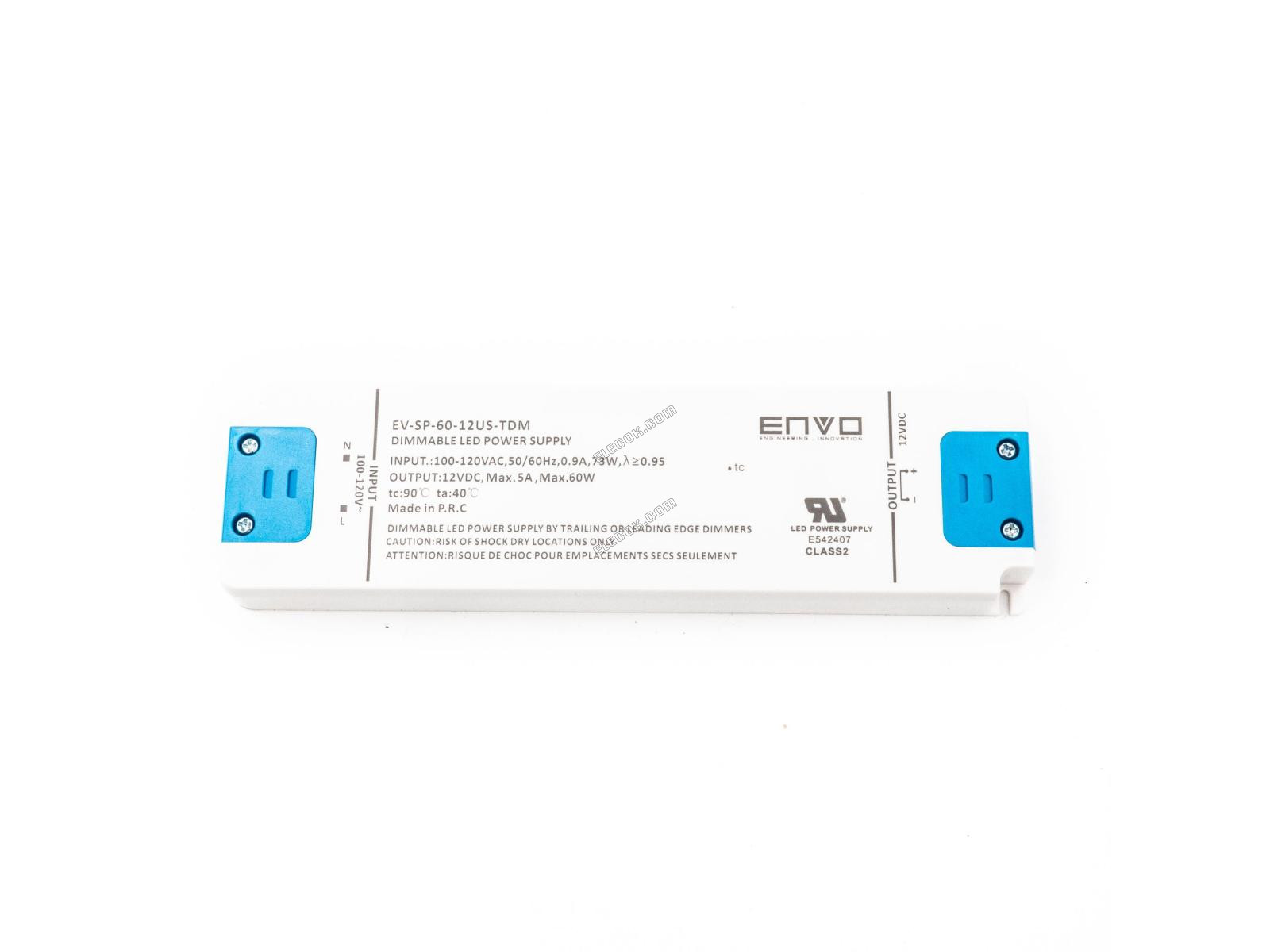ENVO EV-SP-60-12US-TDM Triac Stmívatelný LED Ovladač 60W 12V 