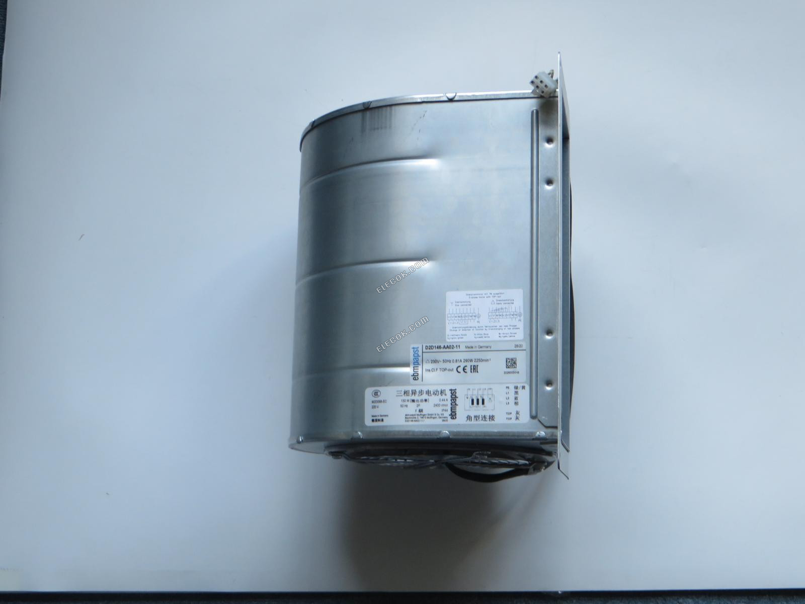 ebmpapst D2D146-AA02-11 230V 50HZ 0,81A 290W Ventilátor 