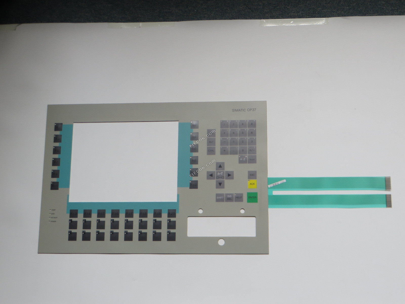 6AV3 Membránová Klávesnice Keyboard pro 6AV3637-1LL00-0BX0 OP37 