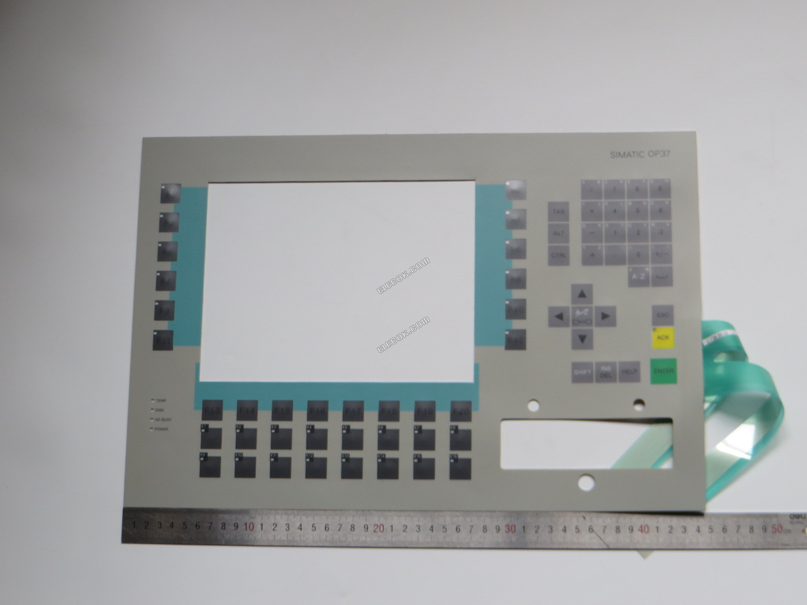 6AV3 Membránová Klávesnice Keyboard pro 6AV3637-1LL00-0BX0 OP37 