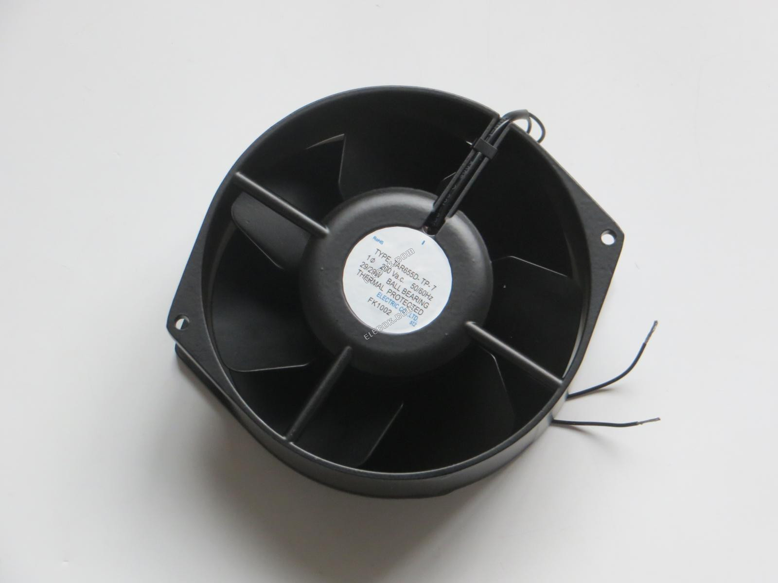 ROYAL VENTILáTOR TAR655D-TP-7 2 vodiče Chladicí Ventilátor, Náhrada 200V 29W 