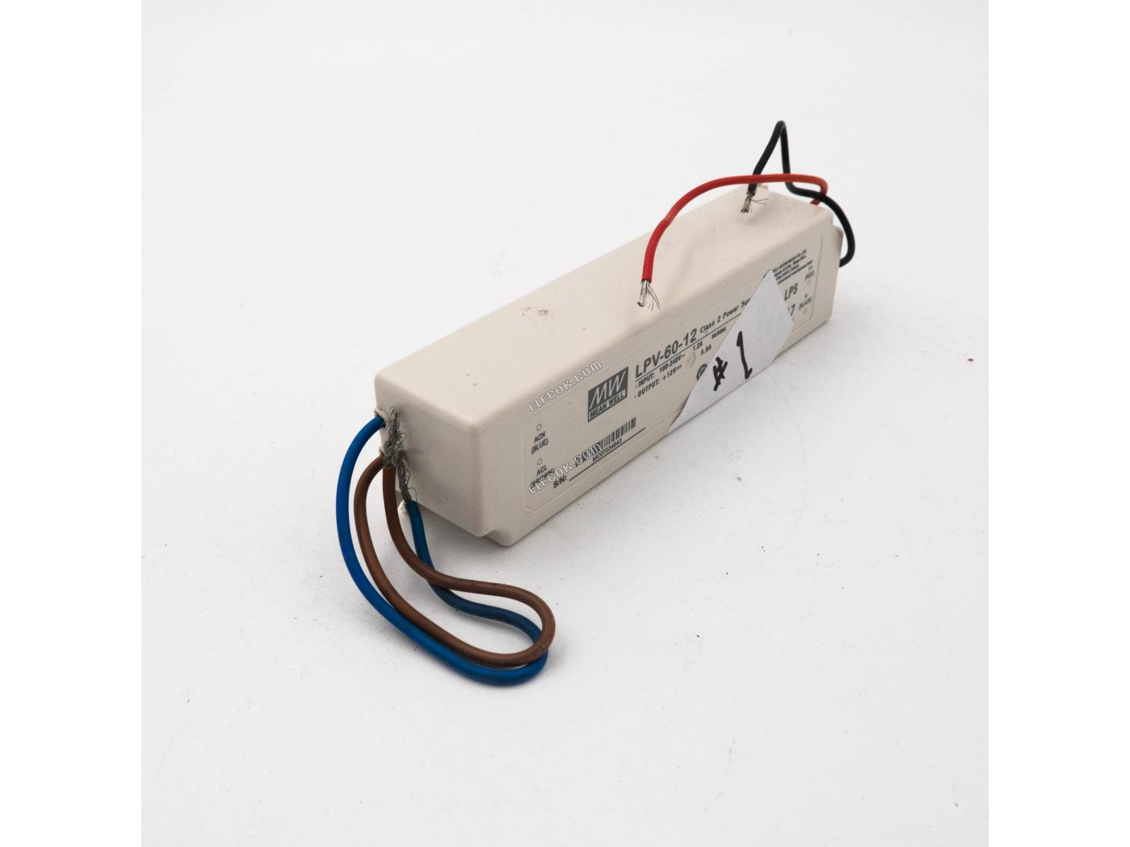 Mean Well LPV-60-12 Napájecí Zdroj 60W 12V - Otevřená Box 