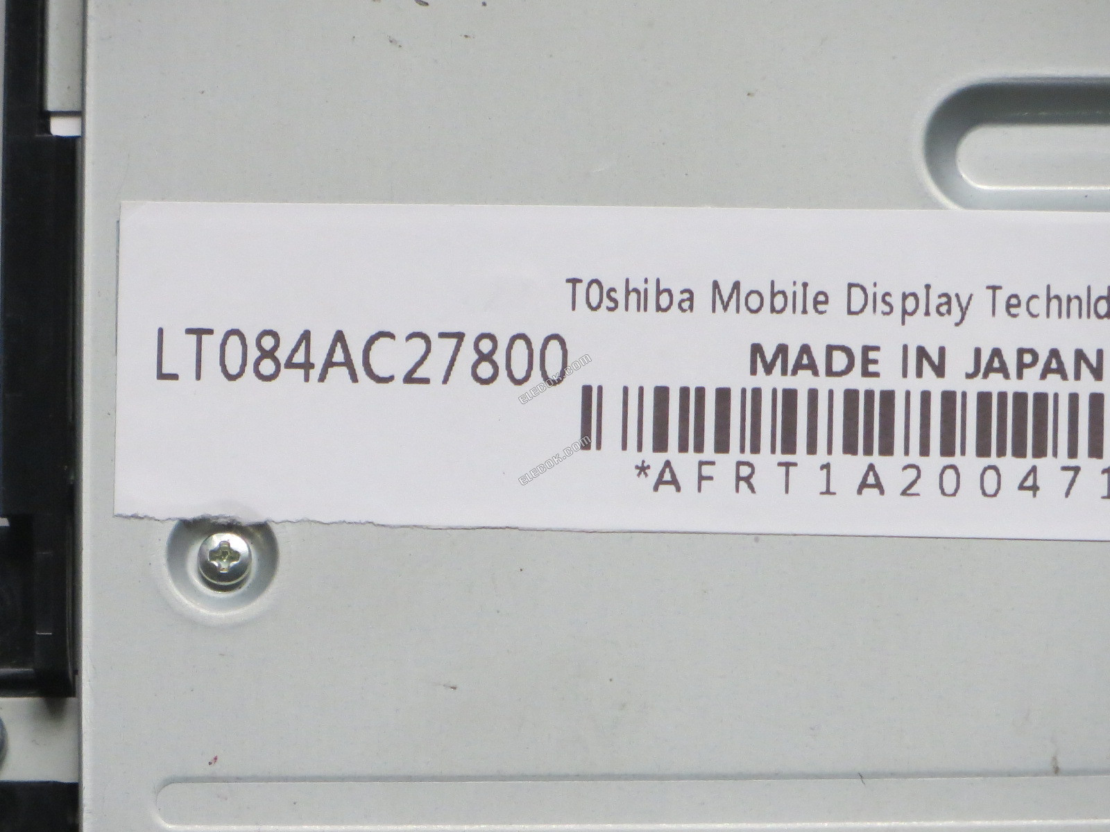 LT084AC27800 Toshiba Mobile Display 8,4" LTPS TFT-LCD, Panel 