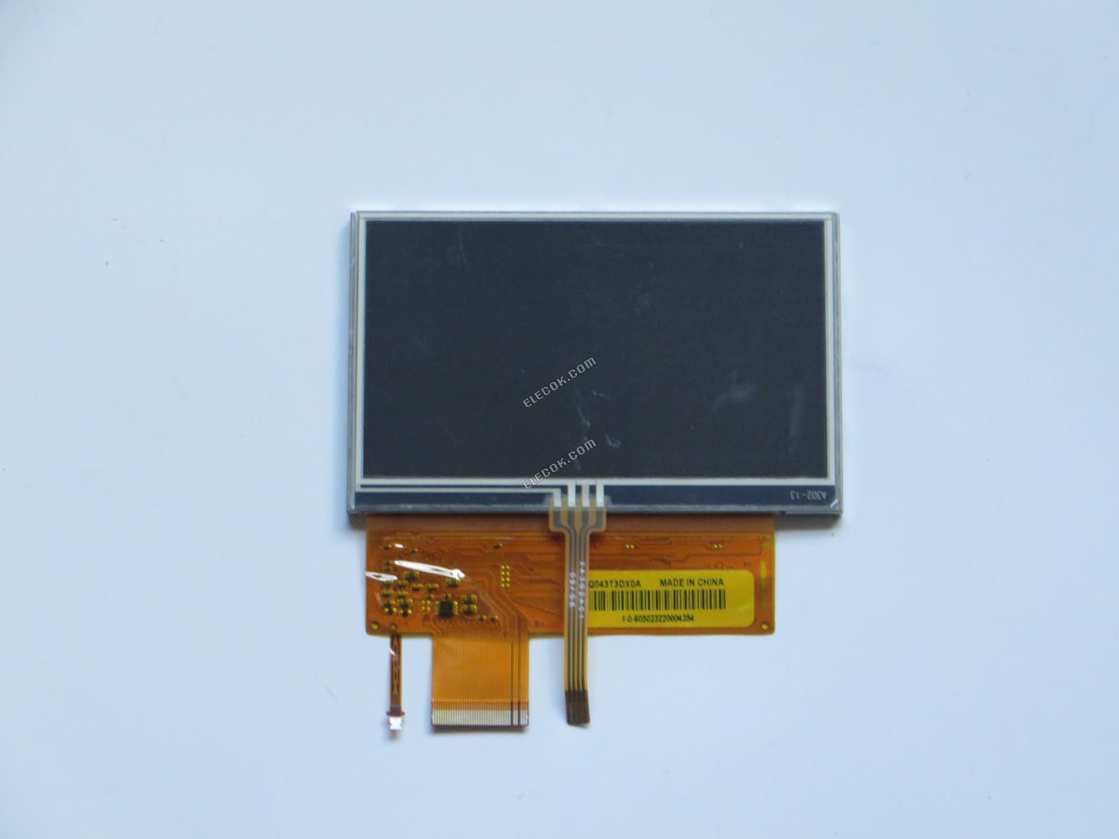 LQ043T3DX0A SHARP 4,3" LCD Panel érintőképernyő Funkcióval Panel 