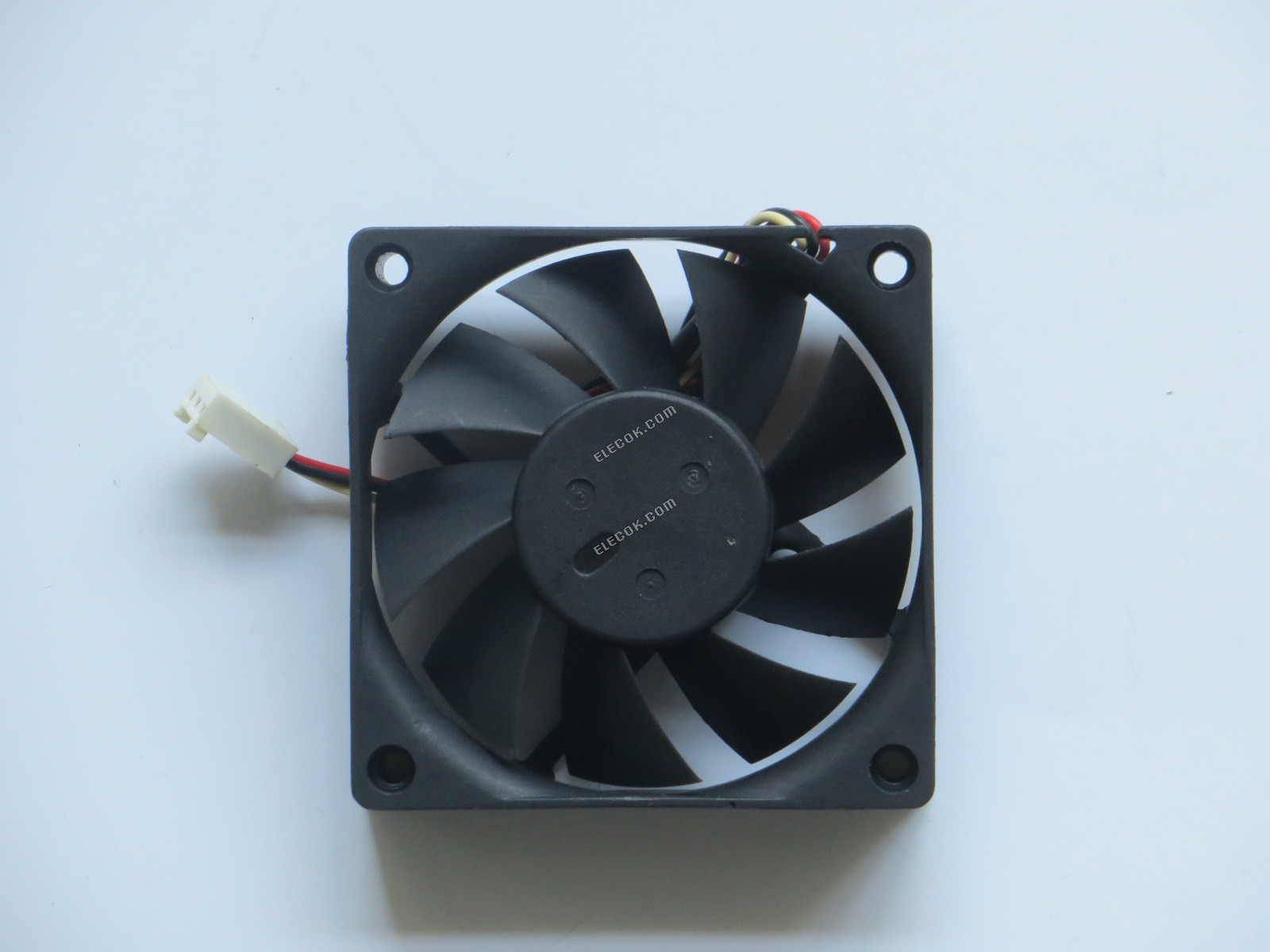 AVC DA07020R12H 12V 0,33A 3 vodiče Bílá řádek Chladicí Ventilátor 