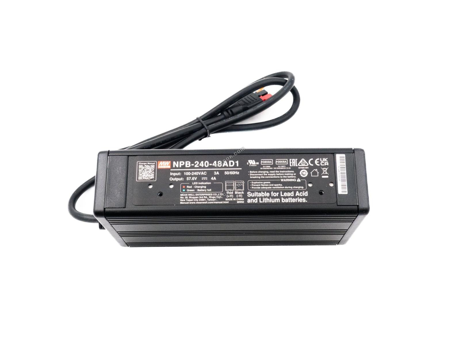 Mean Well NPB-240-12AD1 Baterie Charger 240W 12V s Anderson Konektor 