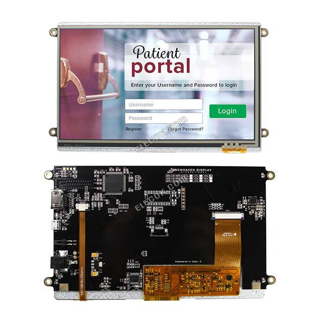 NHD-7.0-HDMI-N-RTXL-RTU Newhaven Display, Intl. 7" STANDARD TFT HDMI ROZHRANí displej panel 
