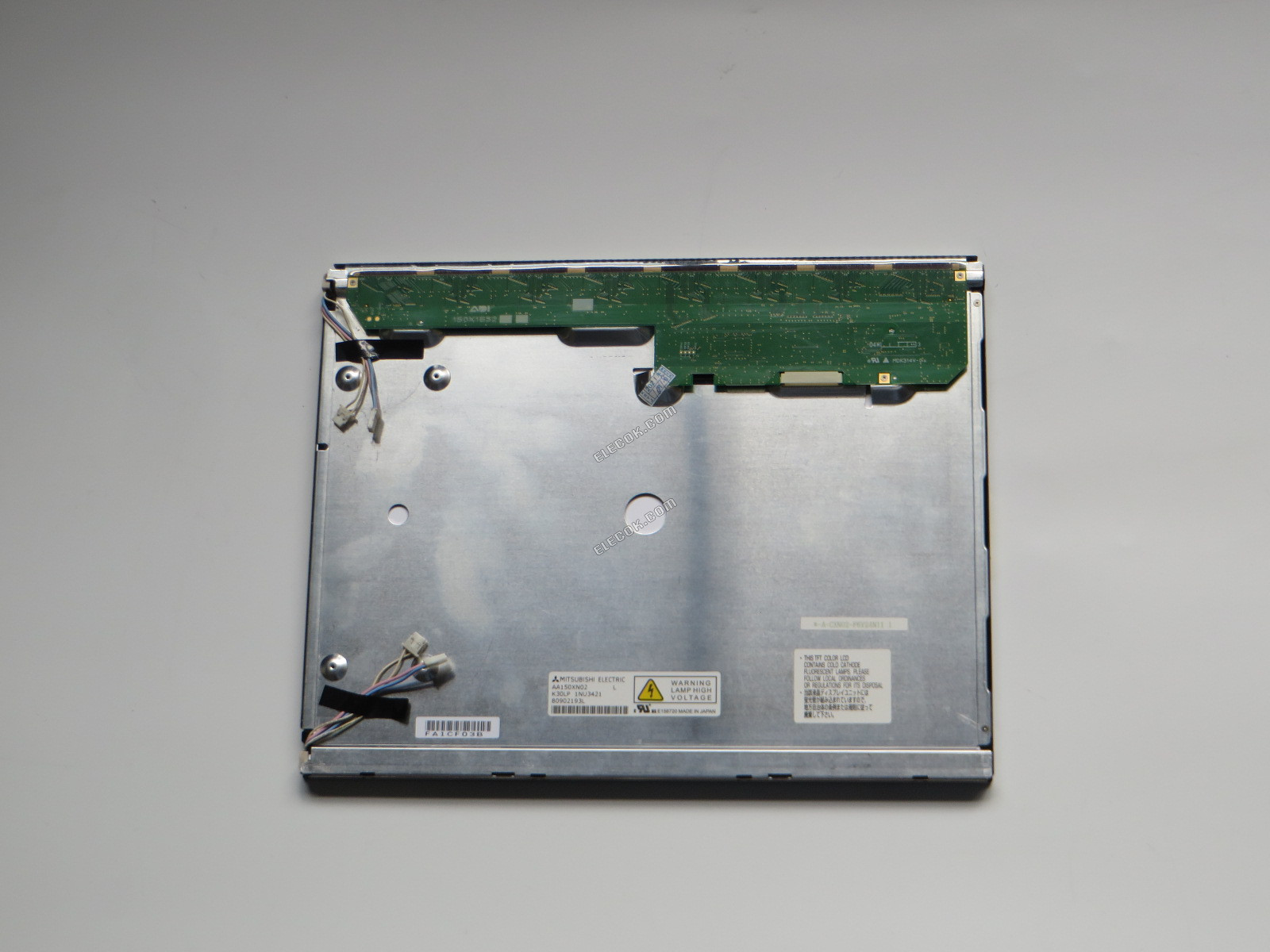 AA150XN02 Mitsubishi 15.0" a-Si TFT-LCD Panel használt 