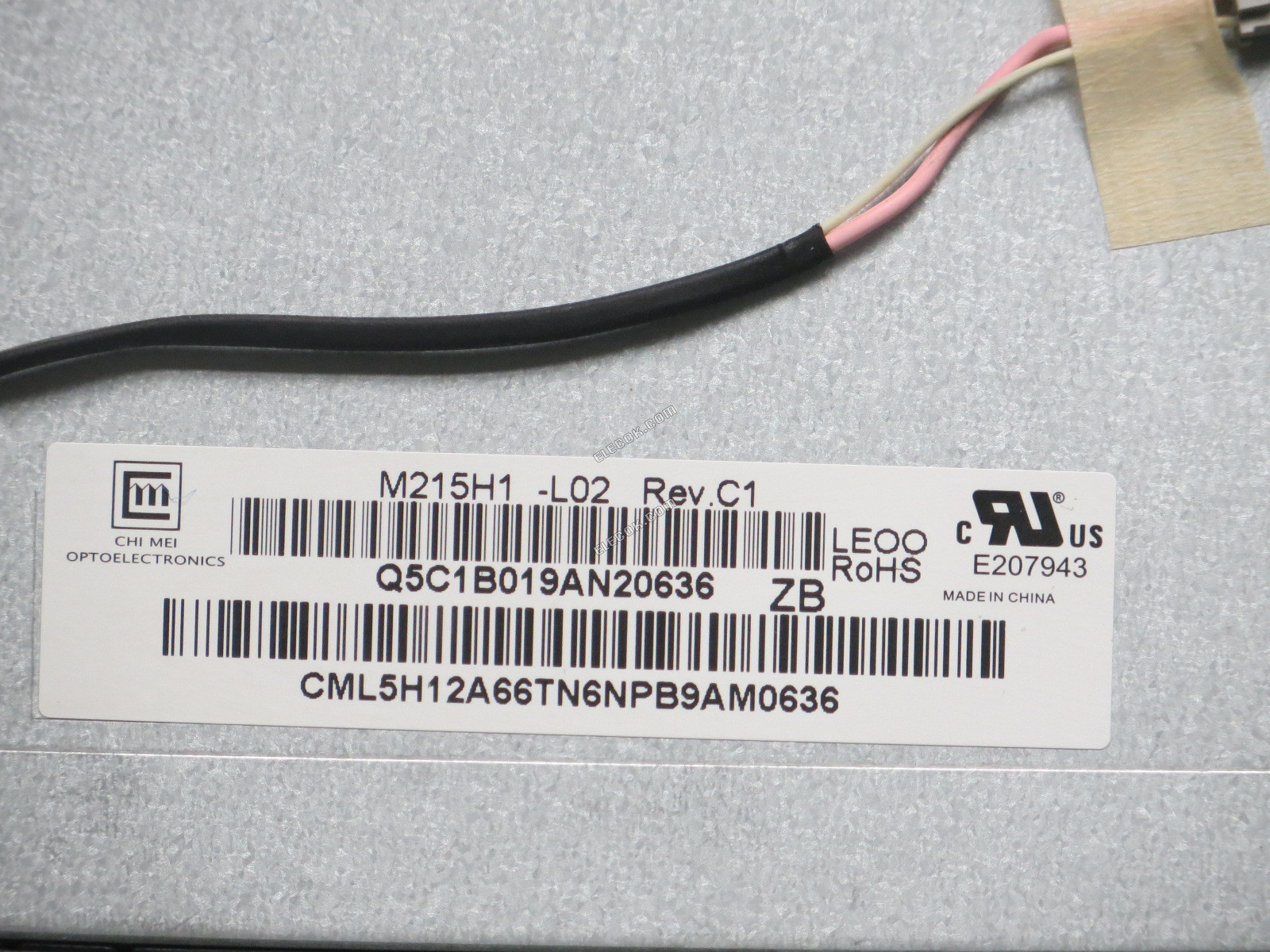 M215H1-L02 CMO 21,5" a-Si TFT-LCD Panel használt 