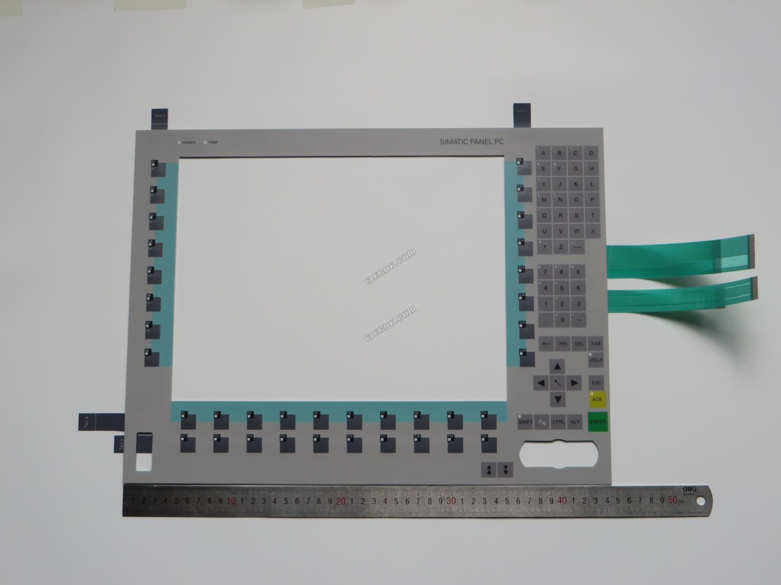 PC670-15 6AV7615-0AB23-0CH0 100% Nový Membránová Klávesnice 