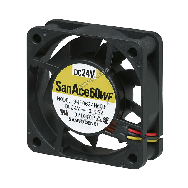 Sanyo 9WF0624H601 24V 0,15A 3,6W Hűtőventilátor 