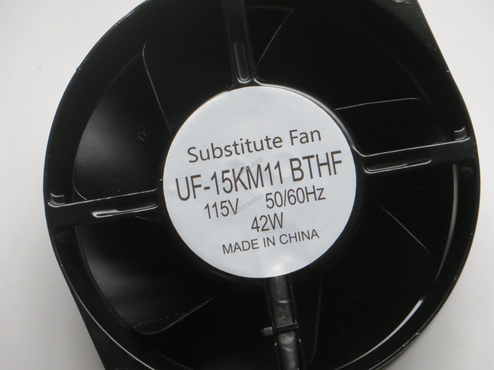 FULLTECH UF-15KM11 BTHF 115V VáLTóáRAM 50/60HZ 42W Sorkapocs Csatlakozó Hűtőventilátor, helyettesítő 