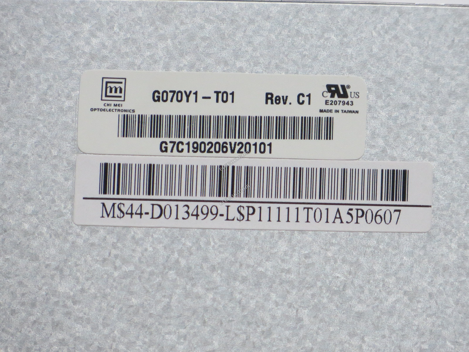 G070Y1-T01 CMO 7.0" a-Si TFT-LCD Panel 